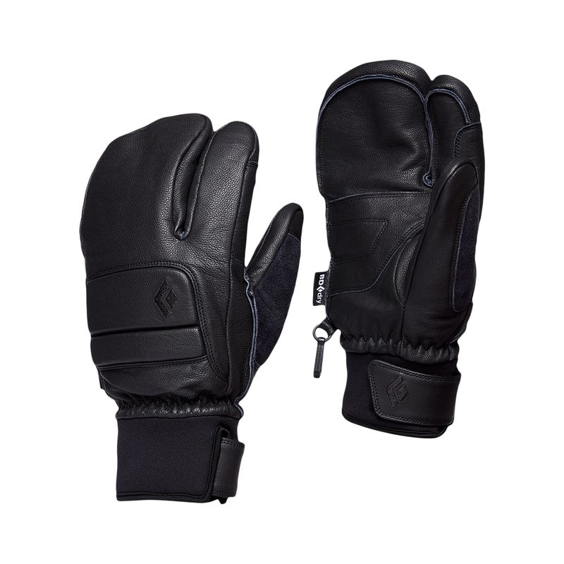 Black Diamond Spark Finger Hansker Unisex Svarte | 932-WAEKBC