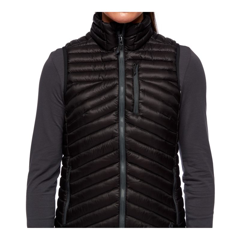 Black Diamond Approach Down Vest Jakke Dame Svarte | 540-KNOEVI