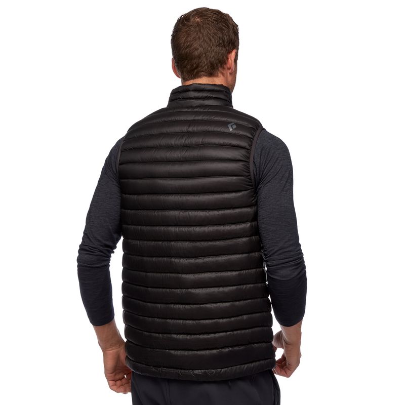 Black Diamond Approach Down Vest Jakke Herre Svarte | 842-STXBIZ