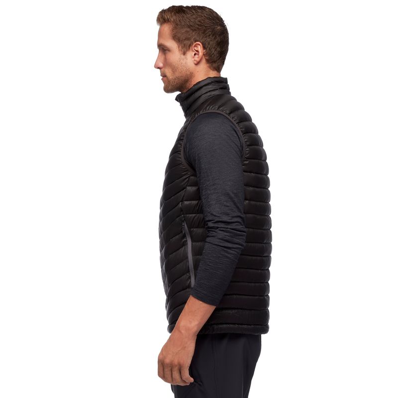 Black Diamond Approach Down Vest Jakke Herre Svarte | 842-STXBIZ