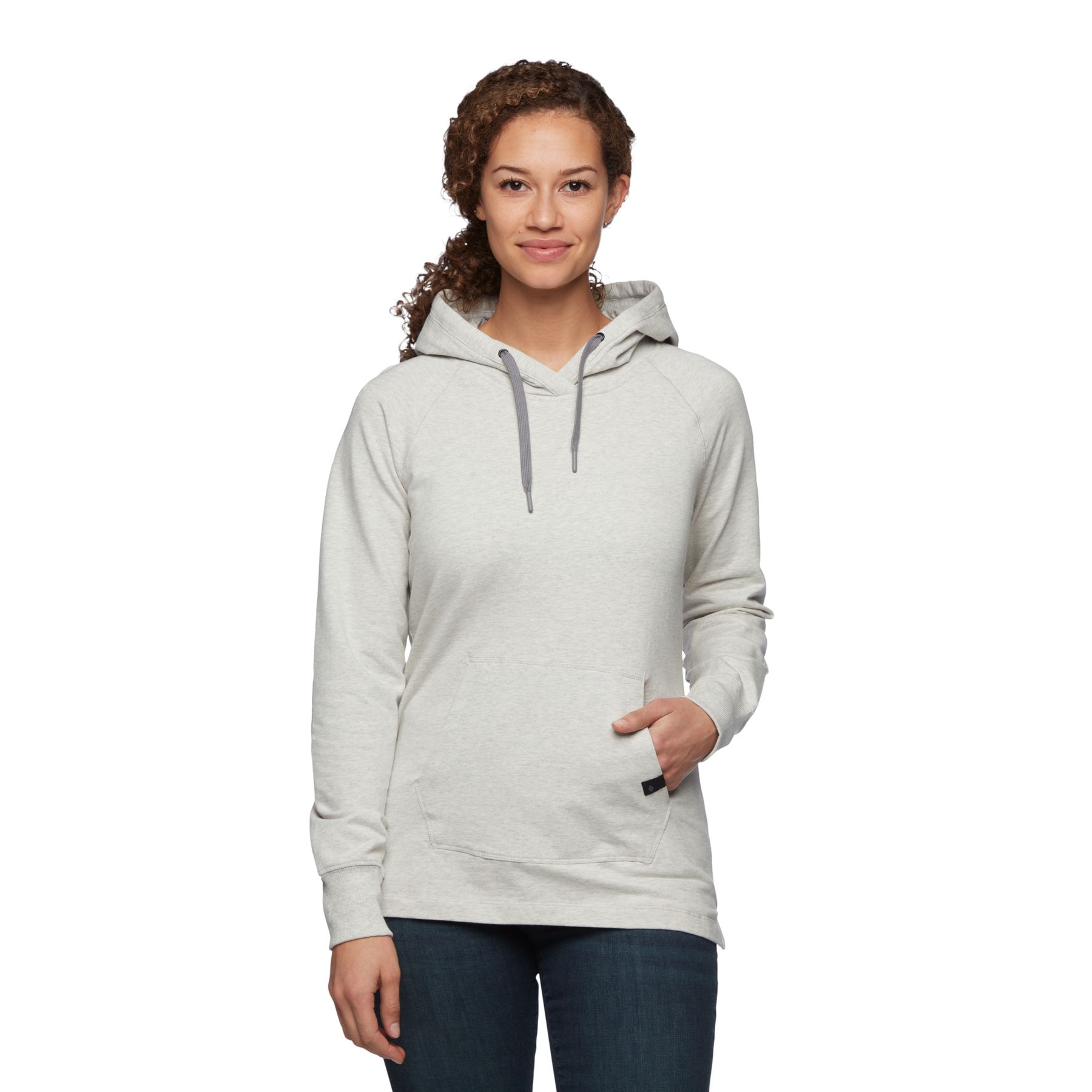 Black Diamond BD Rays Pullover Topper Dame Hvite | 853-QOGKUW