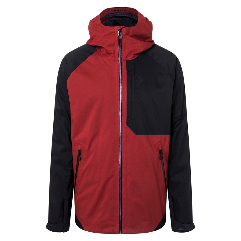 Black Diamond Boundary Line Insulated Jakke Herre Rød | 025-BJPULW