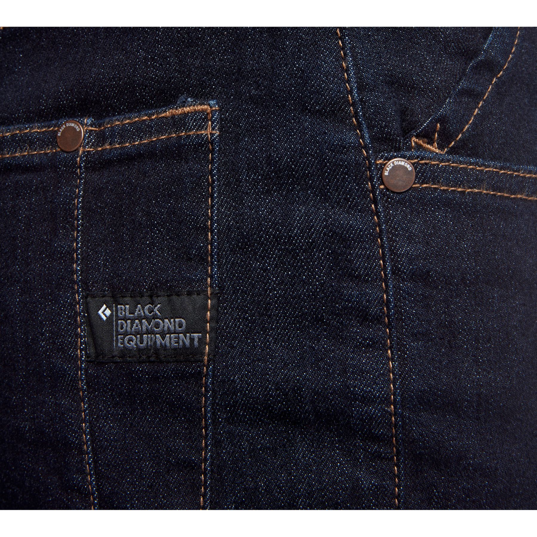 Black Diamond Crag Denim Bukse Herre Svarte | 492-VQCDGS