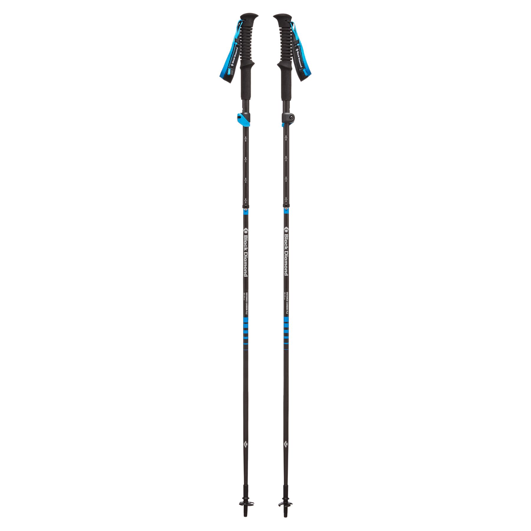 Black Diamond Distance Carbon FLZ Trekking polakker Unisex Blå | 328-PKGXOH