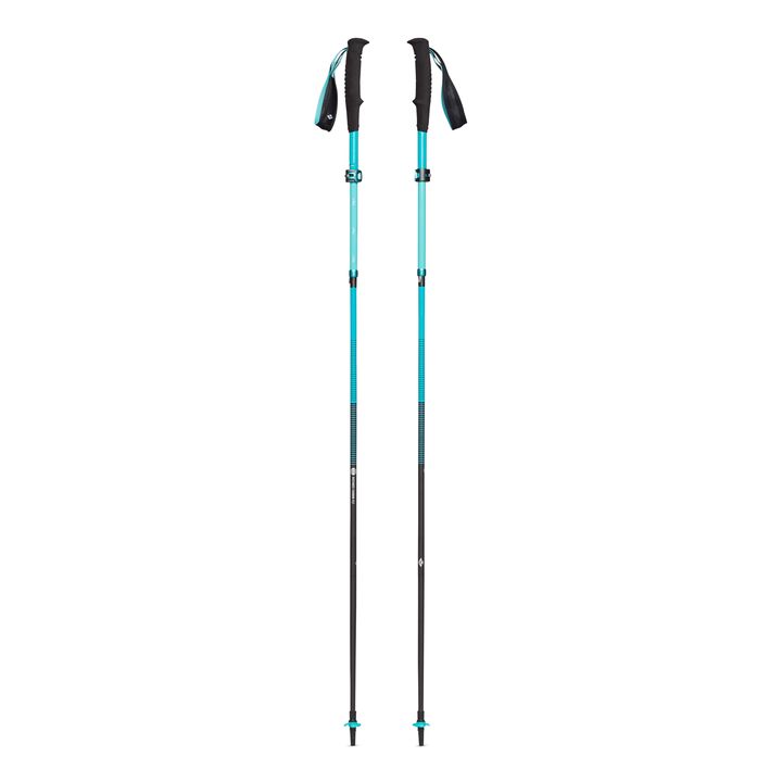 Black Diamond Distance Carbon FLZ Trekking polakker Dame Turkis | 609-MKNEPL