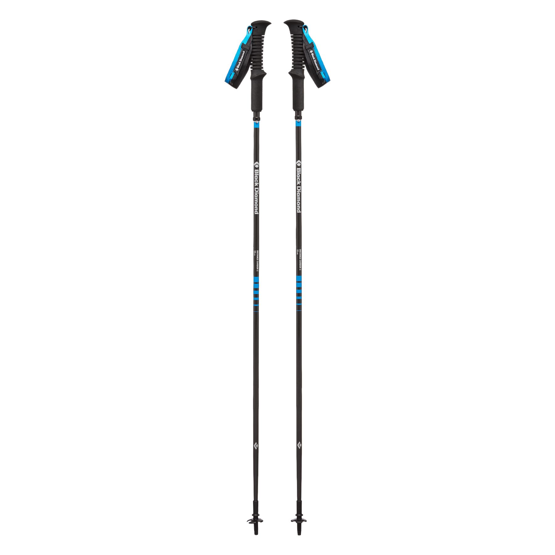 Black Diamond Distance Carbon Z Trekking polakker Unisex Blå | 501-ZYXDVT