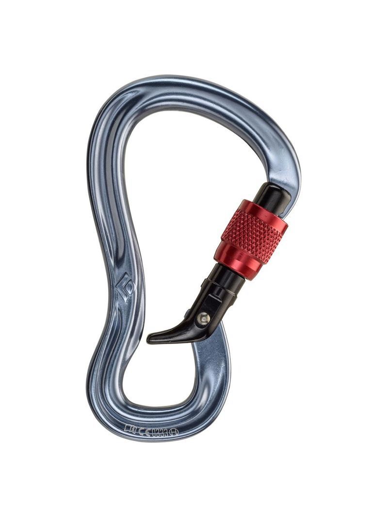 Black Diamond GridLock Screwgate Karabiner Unisex Sølv | 803-DKYLAU