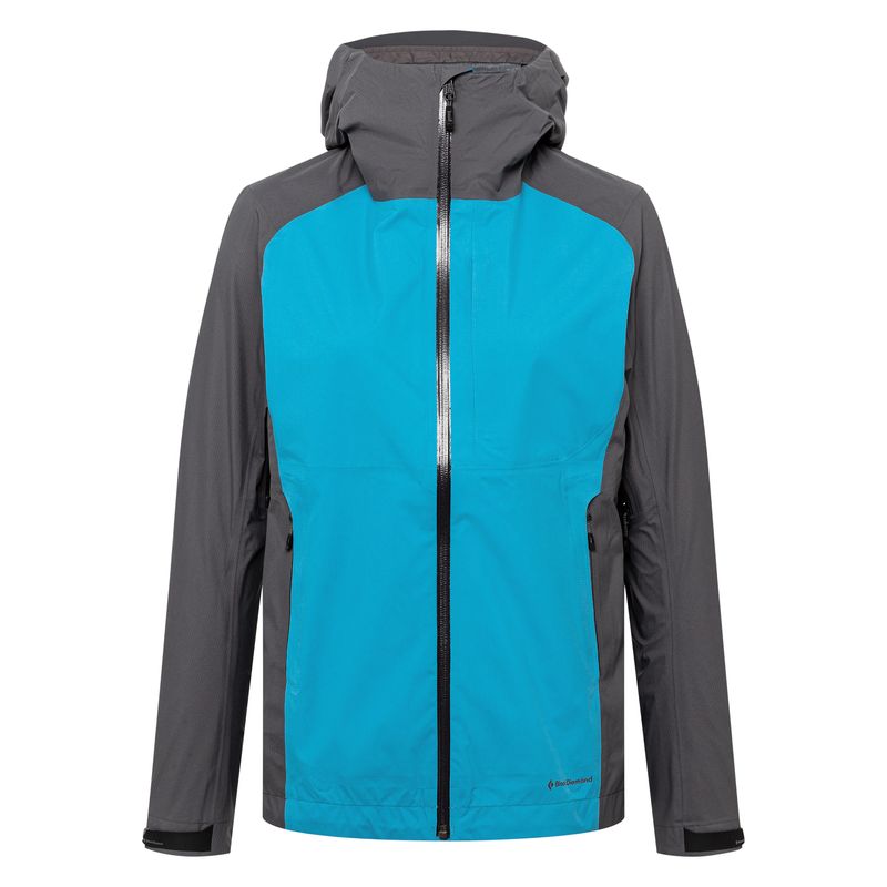 Black Diamond Highline Shell Jakke Dame Blå | 689-KPBCXI