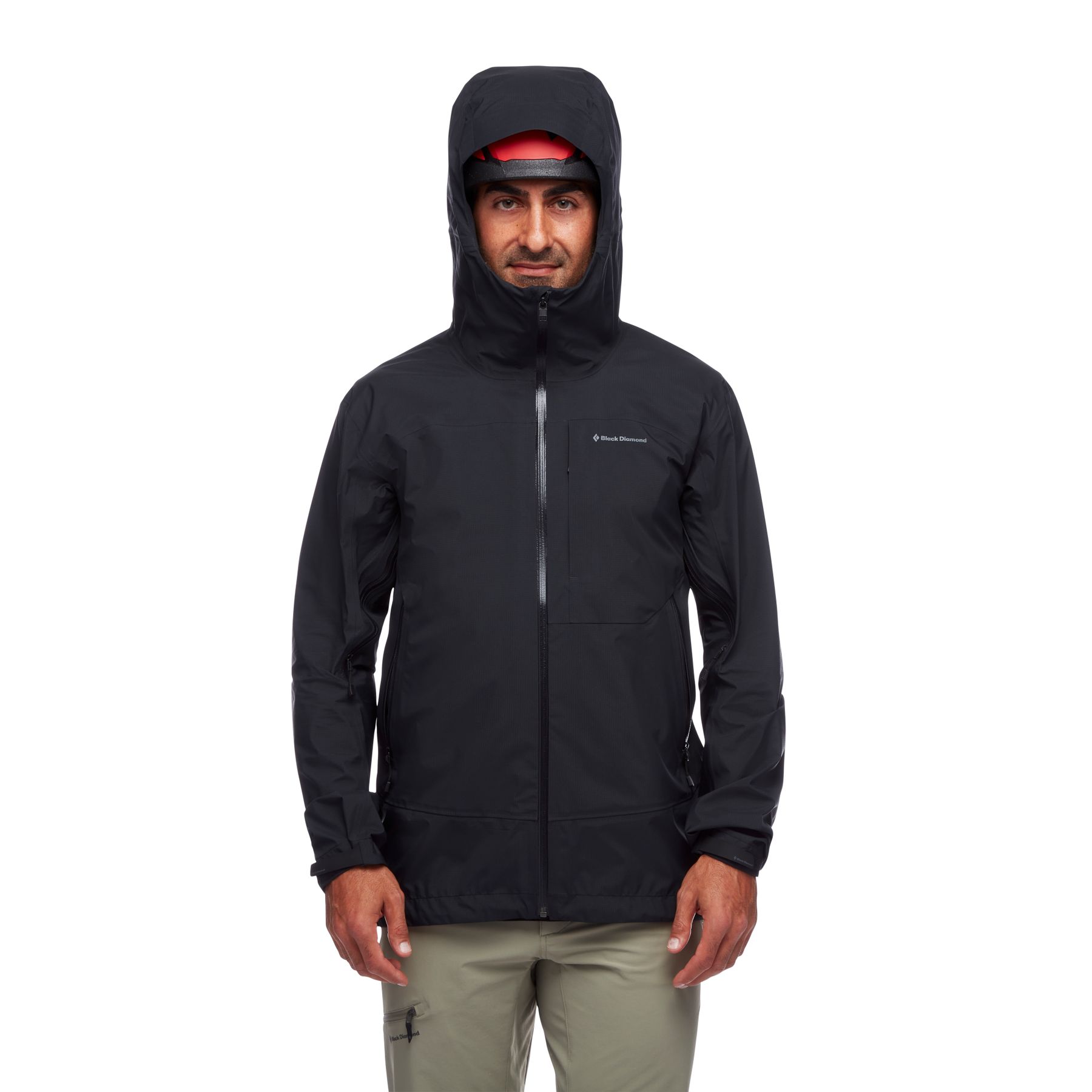 Black Diamond Highline Shell Jakke Herre Svarte | 540-GURHOL