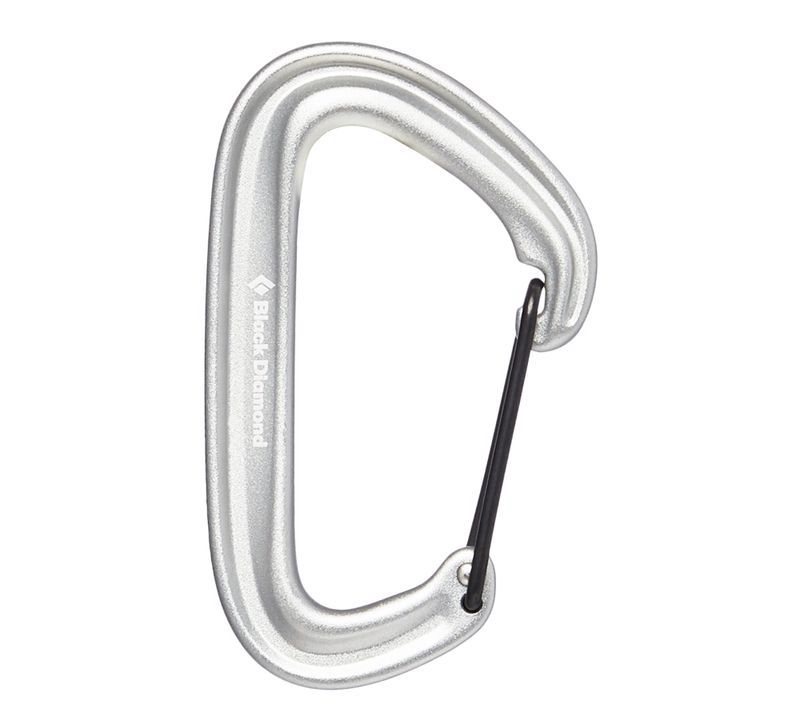 Black Diamond LiteWire Karabiner Unisex Hvite | 971-SKVHYD