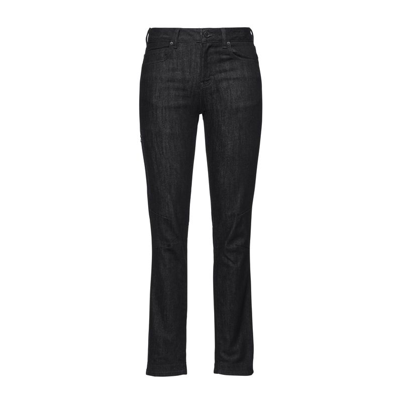 Black Diamond Mission Wool Denim Bukse Dame Svarte | 417-YRZHLJ