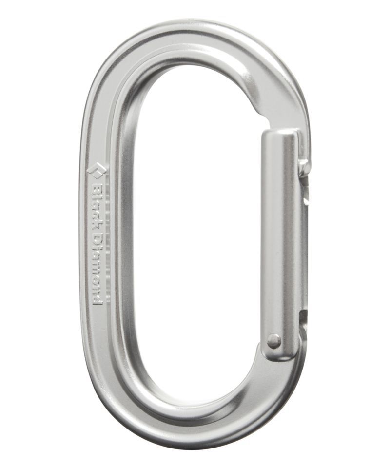 Black Diamond Oval Keylock Karabiner Unisex Sølv | 073-JUGMWN