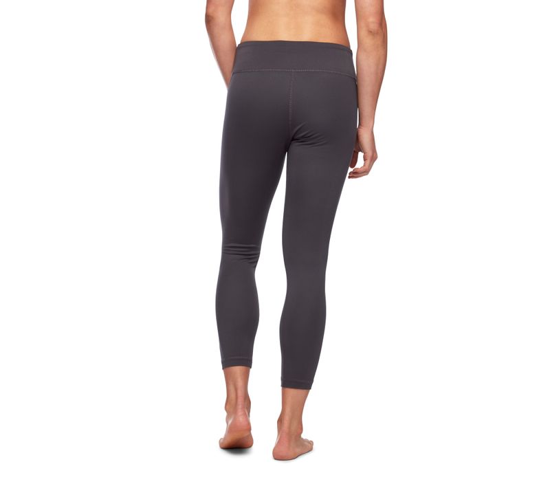 Black Diamond Rise Tights Bukse Dame Mørke Grå | 098-QKJVRS