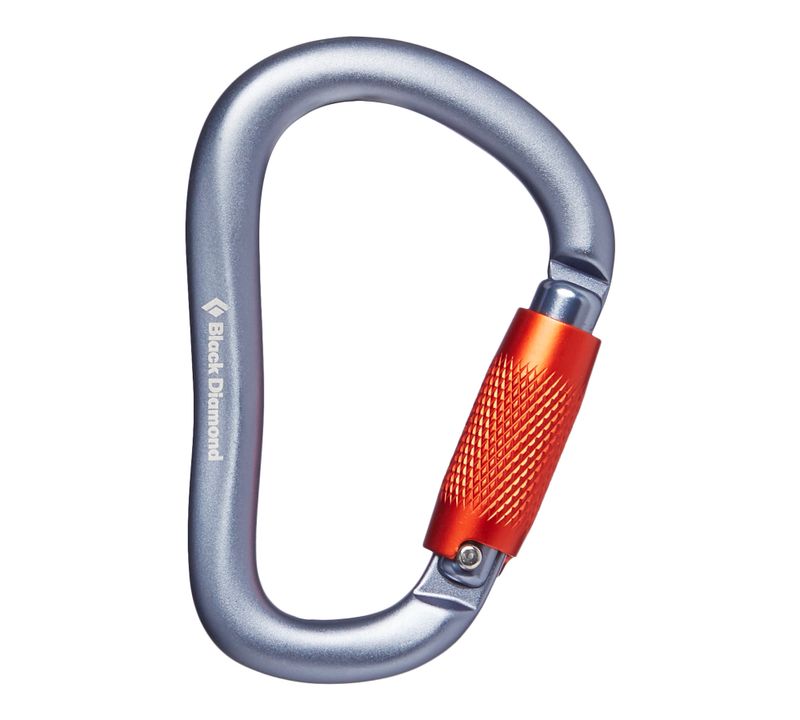 Black Diamond RockLock Twistlock Karabiner Unisex Grå | 846-VDUTRL