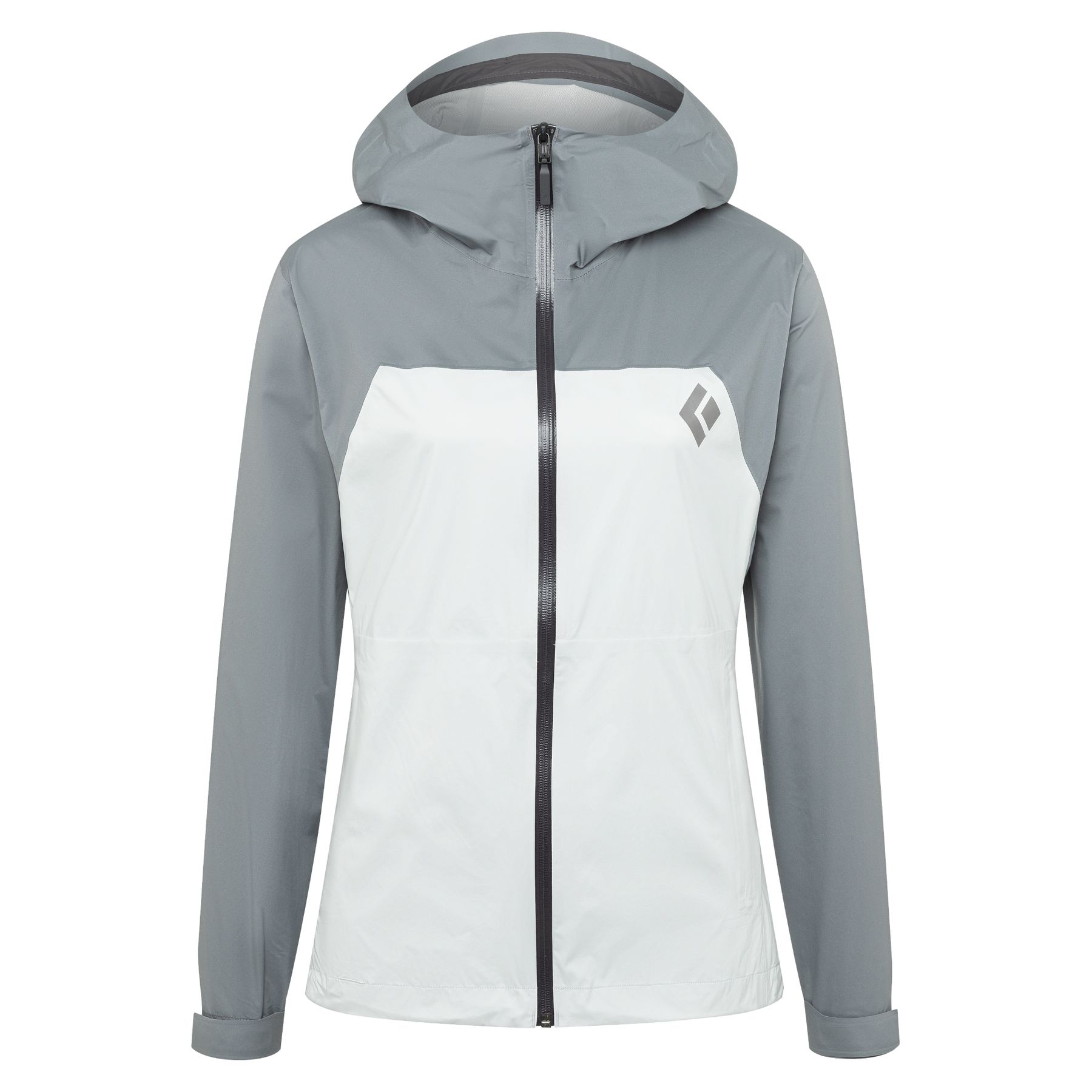 Black Diamond Stormline Stretch Rain Shell Jakke Dame Grå Hvite | 519-TOBDCG