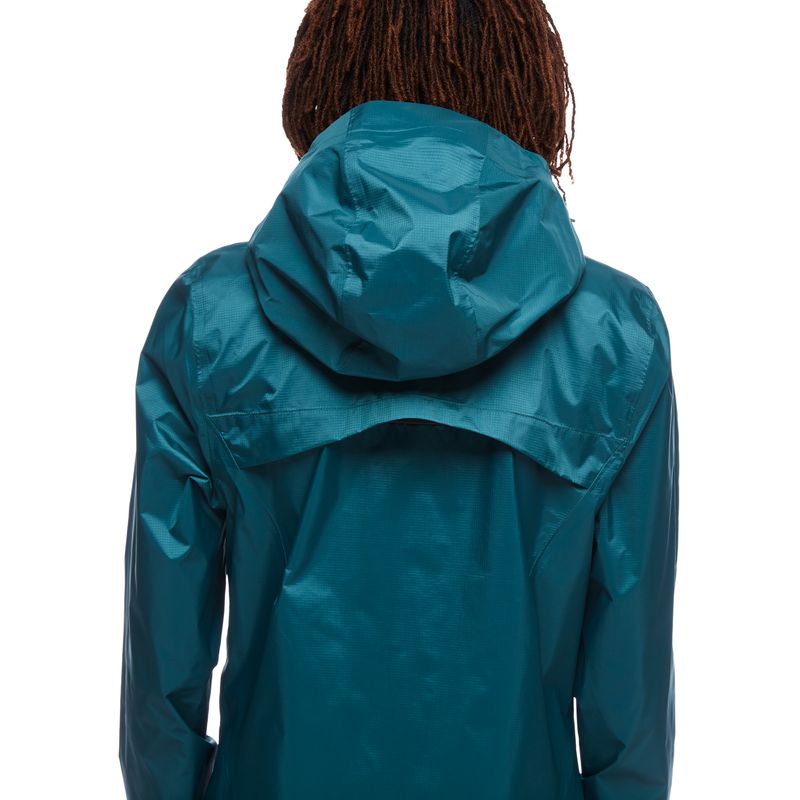 Black Diamond Treeline Rain Shell Jakke Dame Dyp Grønn | 945-HDYABN