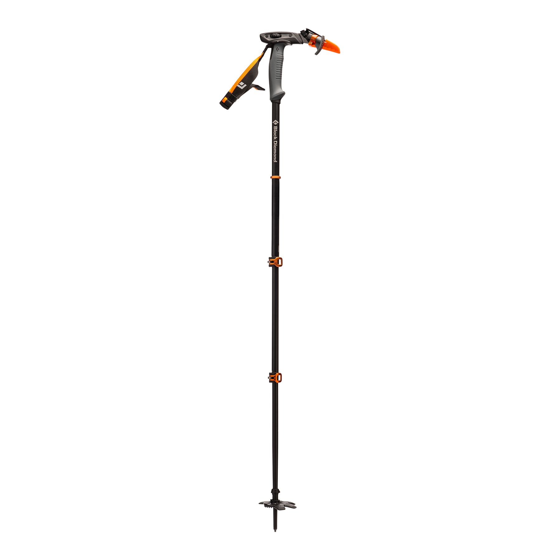 Black Diamond Whippet Ski Pole Skistaver Unisex Svarte Oransje | 690-KPVZTH