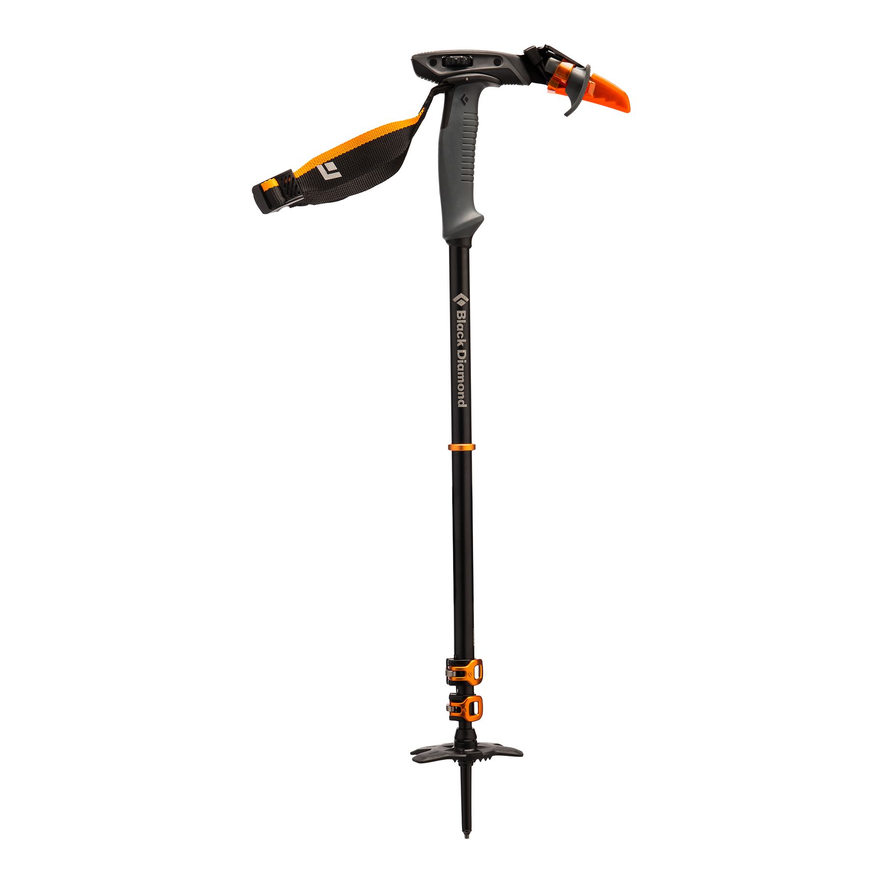 Black Diamond Whippet Ski Pole Skistaver Unisex Svarte Oransje | 690-KPVZTH