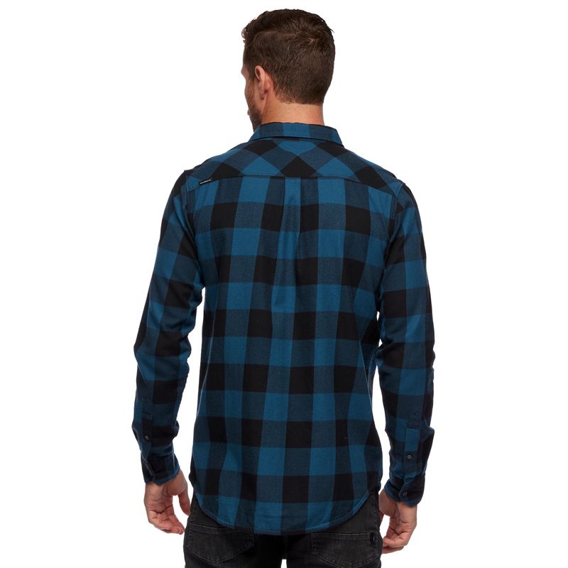 Black Diamond Zodiac Flannel Topper Herre Blå | 742-HBDESK